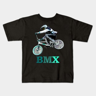 bmx racing Kids T-Shirt